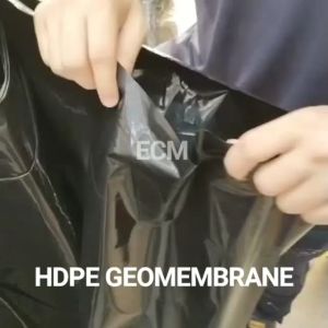ANTI-LEAK WATERPROOF HDPE GEOMEMBRANE POND LINER FOR FISH POND GARDEN