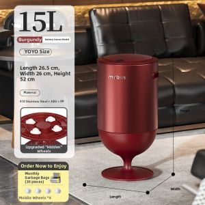 MR.Bin | No-Lid Large Capacity Trash Bin