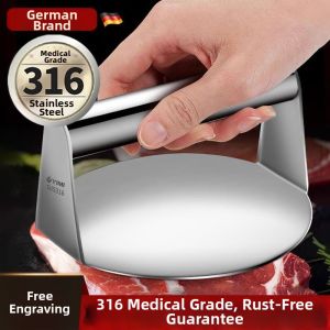 Besee | Food-Grade Stainless Steel Patty Press