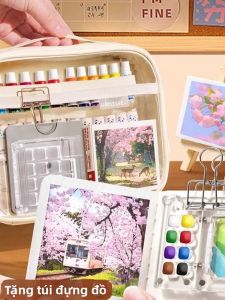 BAIZHI | Portable Painting Supply Organizer Acrylic