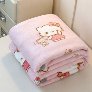AIYUN | Cartoon Milk Velvet Coral Fleece Double-sided Print Baby-grade Blanket