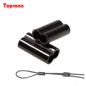 100PCS/Pack European Carp Fishing Accessories Brass Double Copper Tube 0.5/0.6/0.7mm Leader Wire Crimping Connector