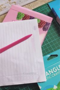 12 Warna Krayon Plastik Segitiga Triangle Plastic Crayon ST0354