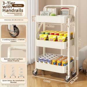 youqin | Mobile Multi-layer Storage Shelf