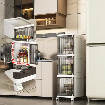 Simple Thickened Plastic Storage Cabinet