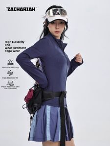 ZACHARIAH | Moisture Wicking Elastic Stand-Collar Fitted Sports Jacket