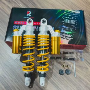 Phuộc sau RACING ZONE AB Air Blade 125 - 150 bình dầu vàng