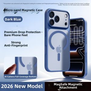 Divi | Magnets Magsafe Matte Transparent Protective Phone Case