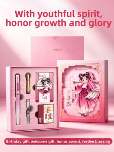 HERO | Beautiful Student Pen Calligraphy Practice Elementary School Suitable Reliable Ink Supply System Engravable