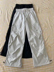 Quần Dài Nam Mùa Hè Mỏng Gấp Gọn Bằng Lụa Băng Nhanh Khô Phong Cách Mỹ Quần Dài Thể Thao Ngoài Trời Quần Áo Bảo Hộ Lao Động