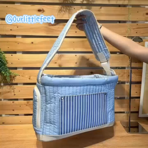 กระเป๋าใส่สัตว์เลี้ยงสไตล์เกาหลีผ้านุ่ม