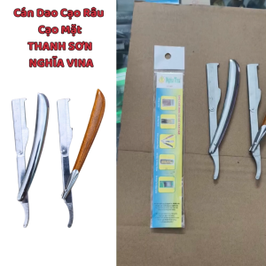 Cán Dao Cạo Râu Cạo Mặt THANH SƠN - NGHĨA VINA  Chất Liệu Gỗ Và INOX  Thợ Chuyên Nghiệp Tin Dùng.