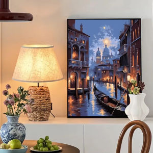 1000Pieces Jigsaw Puzzle Peaceful City Night River Reflection For Adults Ideal For Stress Relief And Relaxation