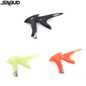 SAGUD Airbrush Holder Accessories Portable Plastic Airbrush Stand Black/Green/Orange for Dual-Action Air Brush Holder Accessory