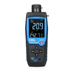 Pengukur Oksigen Genggam Digital SMART SENSOR AT8100 & Detektor Oksigen Genggam LCD USB