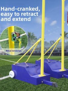 Wolk Wook | Indoor Outdoor Portable Badminton Net Stand Single Double Post