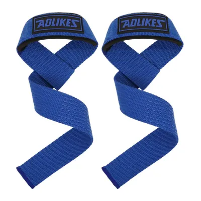 AOLIKES | AOLIKES Fitness Lifting Wrist Strap Brace for Weightlifting Crossfit Bodybuilding Support Dumbbell Weights Strength Workout