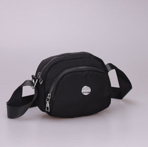 Summer New Nylon Fabric Crossbody Bag Womens Mini Wallet Waterproof Mobile Phone Coin Purse Trendy Single Shoulder Backpack