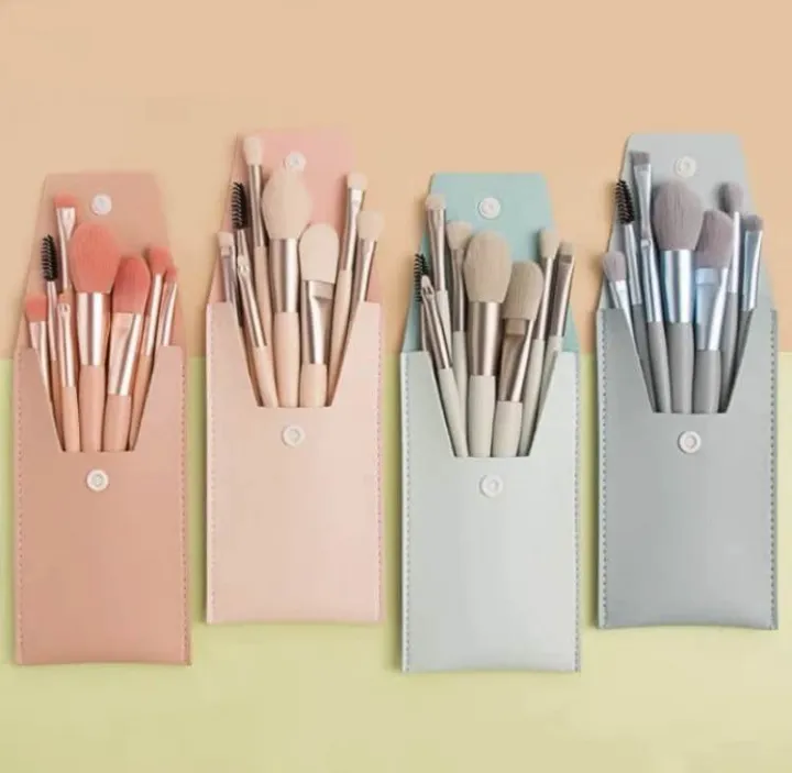 8%20Makeup%20Brush%20Set%20Foundation%20Eyeshadow%20Blush%20Beauty%20Makeup%20Tools%20Soft%20Hair%20Genuine%20Super%20Soft%20Portable%20Cheap%20Full%20Set%20-%20Image%202