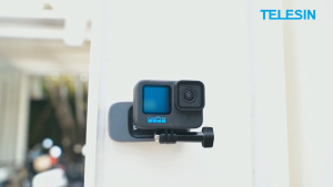 TELESIN 360 Magnetic Backpack Bag Strap Clip Clamp Mount Holder for GoPro HERO Insta360 ONE DJI ACTION Camera