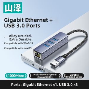 Samzhe | USB to RJ45 Converter Gigabit Ethernet Adapter