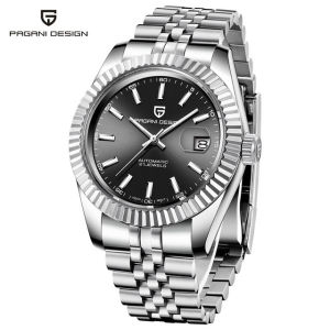 PAGANI DESIGN Top Brand Mens Mechanical Automatic Watch Luxury Sapphire Stainless Steel Waterproof Sports Mens Watch