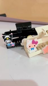 Fyngalery ♛ Jedai Segi Jepit Rambut Wanita Model Kartun Jepang Glossy Hairclaw DP352