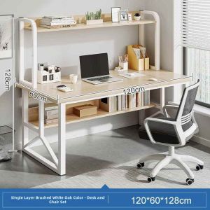 TENGYAGAO | Student & Adult Suitable Study Writing Desk With Bookshelf
