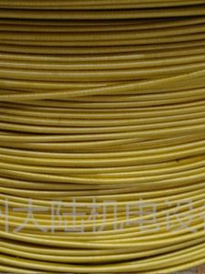 Flat Aluminum Wire Coil Glass Fiber Reinforced Transformer Varnish Coated Wire Double Strand Stable Sandbag Line Kilogram