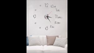 Jam Dinding 3D Kreatif - Jam Dinding - Jam Dinding Tempel - Jam Dinding DIY
