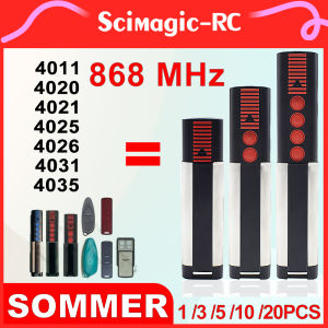 SOMMER 4020 TX03-868-4 Garage Remote Control For SOMMER APERTO 4021 4025 4026 4011 4012 4031 4035 Gate Door Opener Transmitter