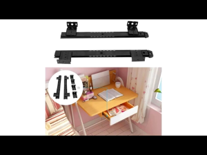 1 Pairs 27/35mm Width Black Keyboard Tray Slides Ball Bearing Slides