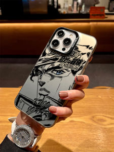 เคสโทรศัพท์มือถือ Acrylic ป้องกันการตกหล่น ดีไซน์การ์ตูน JOJO ที่ไม่ซ้ำใคร สำหรับ Apple iPhone 17 pro Max 16 pro 15 pro 13 12 11 14 XS Max XR