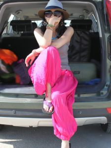 Bloomers Womens Summer and Spring Indian Ethnic Style Loose Plus Size Casual Pants Long Pants Nepal Loose Pants Big Crotch Pants