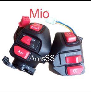 SET SAKLAR VIETNAM KIRI KANAN PLUS HAZARD SAKLAR MIO SPORTY-  SOUL GT - MIO J - MIO M3 - XEON-JUPITER MX - JUPITER Z SAKLAR HOLDER SAKLAR HAZARD SAKLAR MOTOR SAKLAR MIO