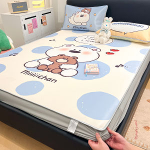 MINGSHA | Cute Pattern Infants Approved Washable Bed Sheet Set