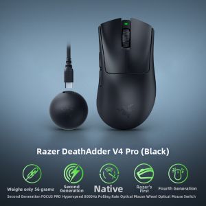 Razer | Viper V4 Pro + Mousepad 8K Resolution Lightweight Wireless Gaming Mouse