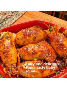 Spicy Ready-to-Eat Squid Snacks