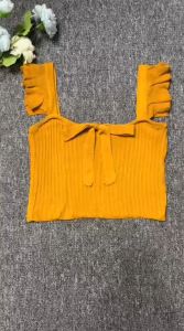 Ami Collection - Atasan Tanktop Wanita Lengan Pendek / Atasan Tanktop Rajut /