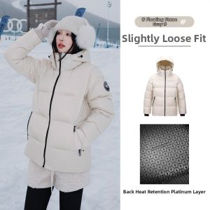 CAMEL | Winter New Warm Anti-Cold Hooded Windproof Jacket
