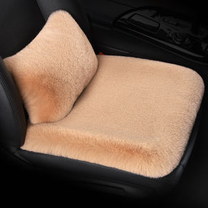 Car Seat Cushion Main Driving Single Seat Winter Stuffed Female Driver Thickened Height Increasing Seat Cushion Single Single Single Piece Seat Cushion