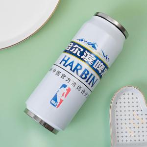 DIHUANTUO | Student Portable Insulated Cola Bottle Style 316 Stainless Steel Mug With Straw