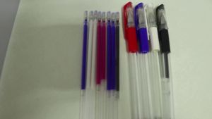 102 Cái/Bộ Bút Gel Xóa Được Chịu Nhiệt Cao Dùng Cho Vải Dệt Đánh Dấu May Mặc Da PU Đường May Ngòi 0.5mm