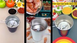 Máy xay khô inox 304 Mishio MK359