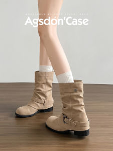 Agsdon | Womens Thicken Western Boots