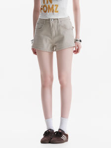 zuocisankon | Quần Short A-Line Phong Cách Retro Ôm Body Dễ Thương