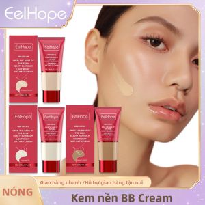 Kem Nền BB Che Phủ Hoàn Toàn Chống Nước Dạng Lỏng Nhẹ Có Thể Tán Mỏng Lì Dưỡng Ẩm Chỉnh Màu Che Khuyết Điểm Tự Nhiên Hoàn Hảo