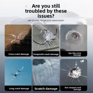 MONLEYTA | Car Windshield Crack Repair Liquid Seamless Glass Scratch Restorer Crack Patching Glue Auto Windscreen Damage Repair Tool