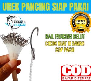 Kail Pancing Belut Urek Sawah Siap Pakai Ukuran Xs