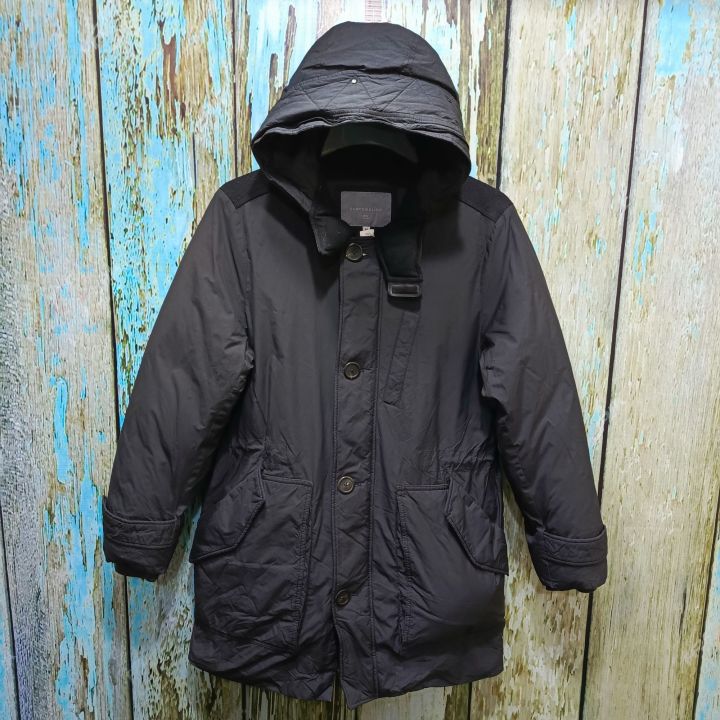 Jaket Bulang CUSTOMELLOW hitam polos Size L Jaket Bulu angsa tebal Hangat Musim Dingin jaket gunung outdoor bagus